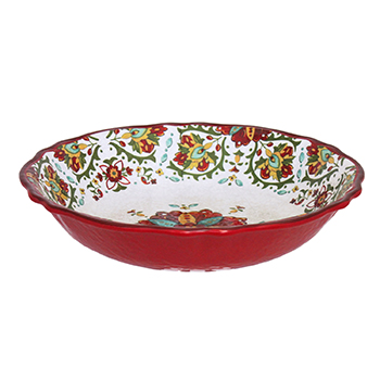 Le Cadeaux Salad Bowl Allegra Red